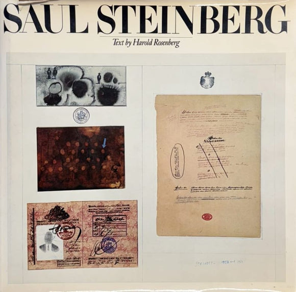 STEINBERG (Saul) ROSENBERG (Harold). | Saul Steinberg.