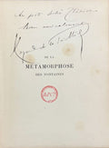 LA TAILHEDE (Raymond de). | De la métamorphose des fontaines. Poème suivi des odes, des sonnets et des hymnes.