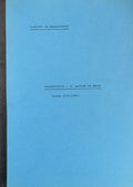 SICHERE (Bernard). | Introduction à la lecture de Hegel. [Cours de philosophie], année 1979-1980.