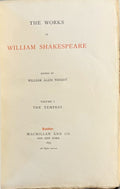 SHAKESPEARE (William). | The Works of William Shakespeare. Volume I : The Tempest.