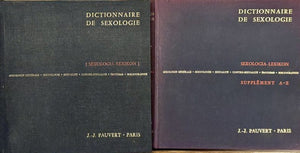 COLLECTIF. | Dictionnaire de sexologie. Sexologia-Lexicon. + Supplément A-Z.