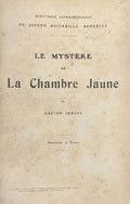 LEROUX (Gaston). | Aventures extraordinaires de Joseph Boitabille [Rouletabille], reporter. Le mystère de la chambre jaune. Le parfum de la dame en noir.