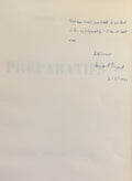 PINGAUD (Bernard). | Préparatifs.