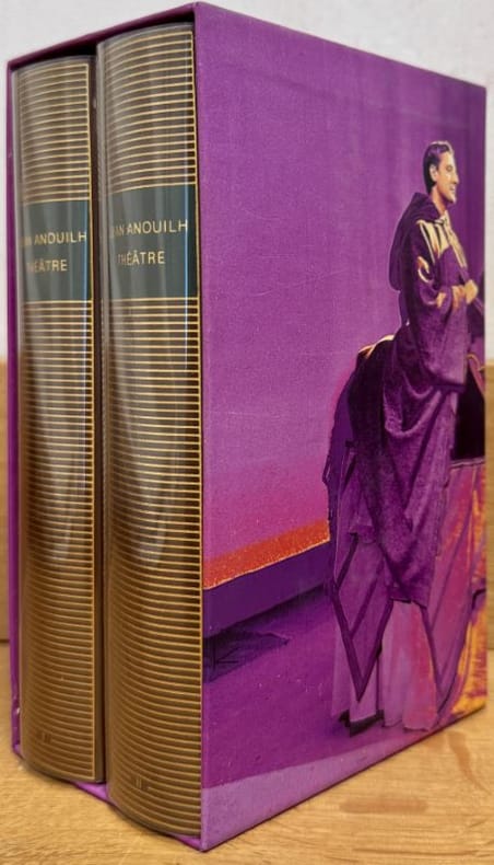 ANOUILH (Jean). | Théâtre. Tomes I et II (complet, sous coffret illustré).