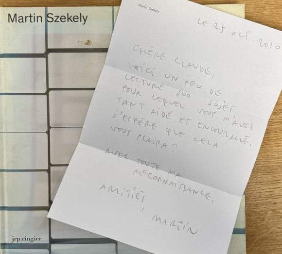 SZEKELY (Martin). | Martin Szekely.