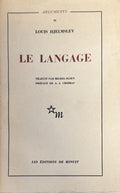 HJELMSLEV (Louis). | Le langage.