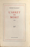 BLANCHOT (Maurice). | L'arrêt de mort.