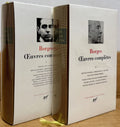 BORGES (Jose Luis). | Oeuvres romanesques complètes. Tomes I et II.