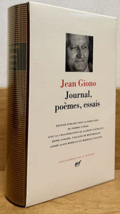 GIONO (Jean). | Journal, poèmes, essais.