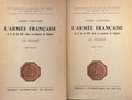 CORVISIER (André). | L'armée française de la fin du XVIIe siècle au Ministère de Choiseul. Le soldat. Tomes 1 et 2.
