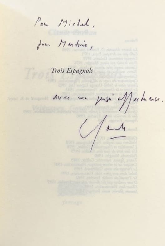 ESTEBAN (Claude). | Trois Espagnols : Velazquez, Goya, Picasso.