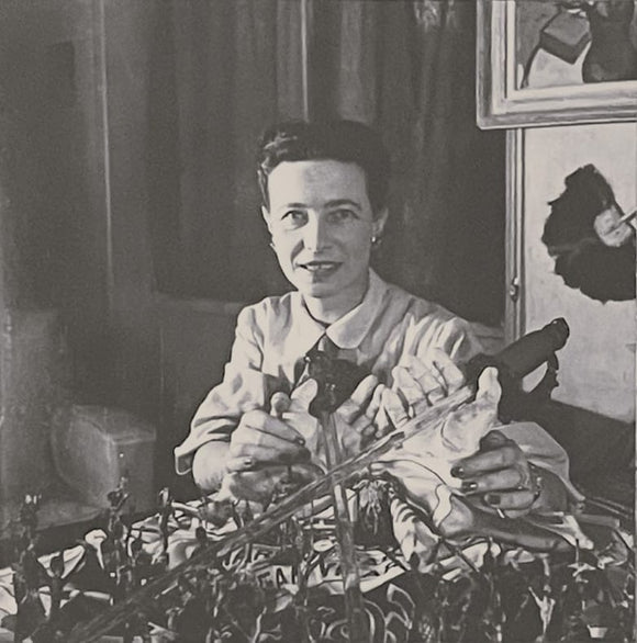 BEAUVOIR (Simone de). | Portrait photographique.