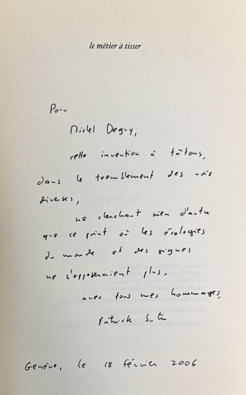 SUTER (Patrick). | Faille.