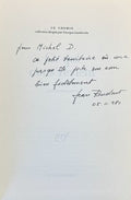 ROUDAUT (Jean). | Ce qui nous revient. Relais critique.