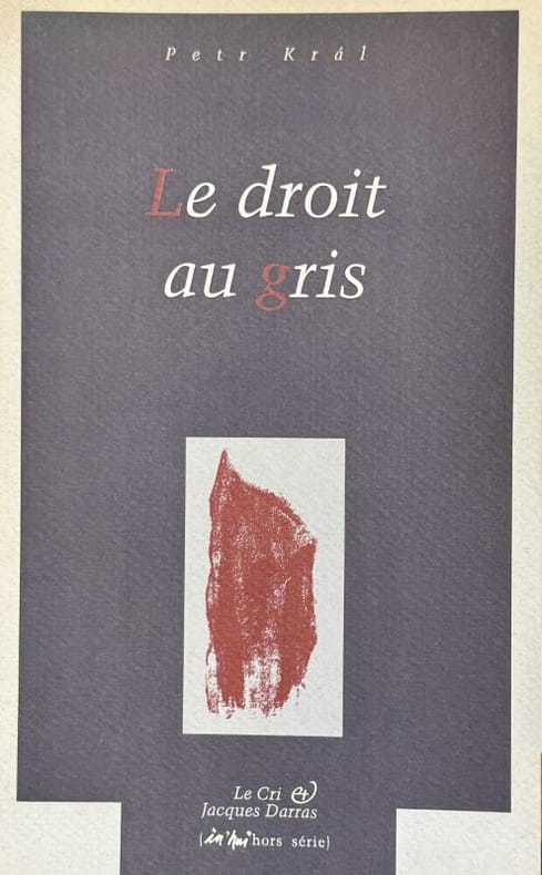 KRAL (Petr). | Le droit au gris.