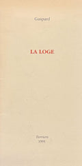 GASPARD . | La loge.