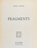GUERNE (Armel). | Fragments.