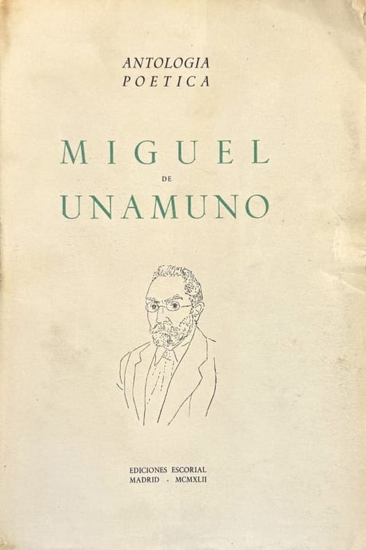 UNAMUNO (Miguel de). | Antologia poetica.