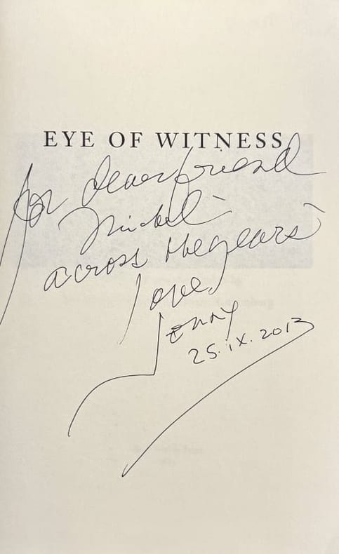 ROTHENBERG (Jerome). | Eye of Witness. A Jerome Rothenberg Reader. Edited with Heriberto Yépez.