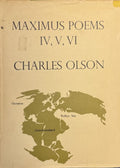 OLSON (Charles). | Maximus Poems, IV, V, VI.