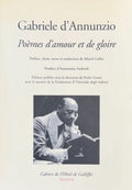 ANNUNZIO (Gabriele d'). | Poèmes d'amour et de gloire.