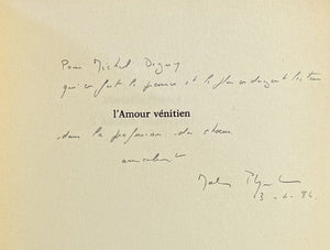 PLEYNET (Marcelin). | L'amour vénitien.