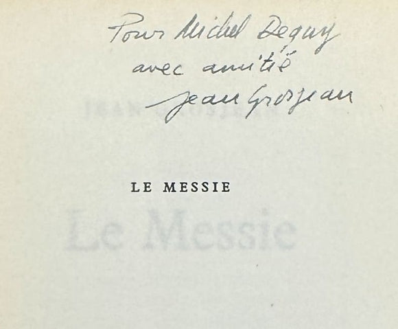 GROSJEAN (Jean). | Le Messie.