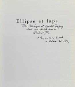ROCHE (Denis). | Ellipse et laps : l'oeuvre photographique. Préface d'Hubert Damisch.