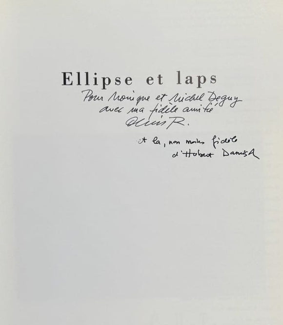 ROCHE (Denis). | Ellipse et laps : l'oeuvre photographique. Préface d'Hubert Damisch.
