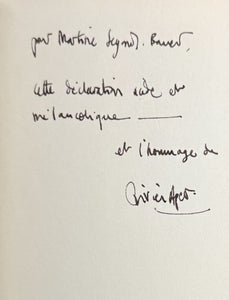 APERT (Olivier). | Femmoiselle, je t'raime.