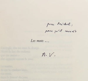 VEINSTEIN (Alain). | Bonnes soirées.