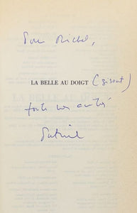 REUMAUX (Patrick). | La belle au doigt. Poèmes.