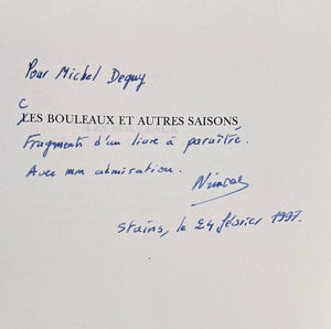 NIMROD. | Les bouleaux et autres saisons.