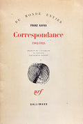 KAFKA (Franz). | Correspondance (1902-1924).
