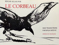 POE (Edgar Allan). | Le corbeau. Neuf traductions différentes par Kolja Micevic.