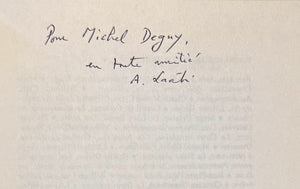 LAÂBI (Abdellatif). | Mon cher double.