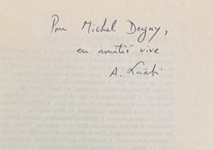 LAÂBI (Abdellatif). | Ecris la vie.