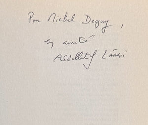 LAÂBI (Abdellatif). | L'automne promet.