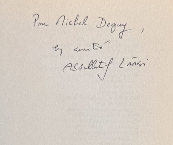 LAÂBI (Abdellatif). | L'automne promet.