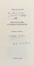 SAUTIER (Tristan). | Ode pour rire à Charles Bukowski.
