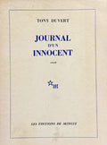 DUVERT (Tony). | Journal d'un innocent.