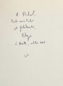 BECK (Philippe), TESSIER (Gérard). | Beck, l'impersonnage. Philippe Beck, rencontre avec Gérard Tessier.