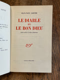 SARTRE (Jean-Paul). | Le Diable et le Bon Dieu. Trois actes et onze tableaux.