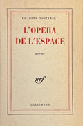 DOBZYNSKI (Charles). | L'opéra de l'espace. Poème.