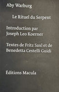 WARBURG (Aby). | Le rituel du serpent. Récit d'un voyage en pays Pueblo.