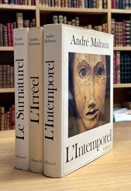 MALRAUX (André). | La Métamorphose des Dieux : Le Surnaturel ; L'irréel ; L'intemporel. 3 vol. (complet).