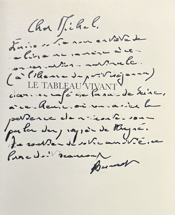 VOUILLOUX (Bernard). | Le tableau vivant : Phryné, l'orateur et le peintre.