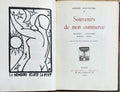 ROUVEYRE (André). | Souvenirs de mon commerce (Gourmont, Apollinaire, Moréas, Soury).