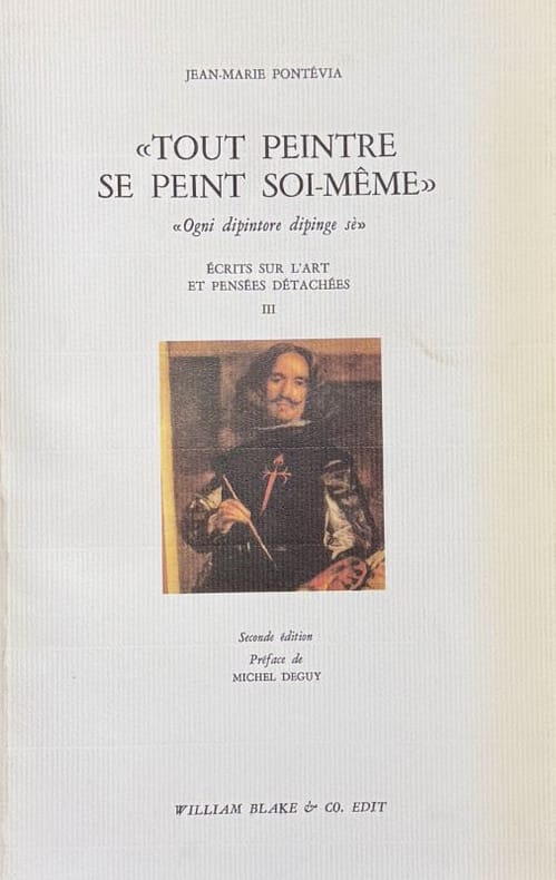 PONTEVIA (Jean-Marie). | Ecrits sur l'art et pensées détachées. III, 