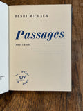 MICHAUX (Henri). | Passages.